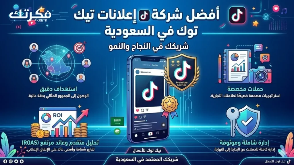افضل شركة اعلانات تيك توك في السعودية