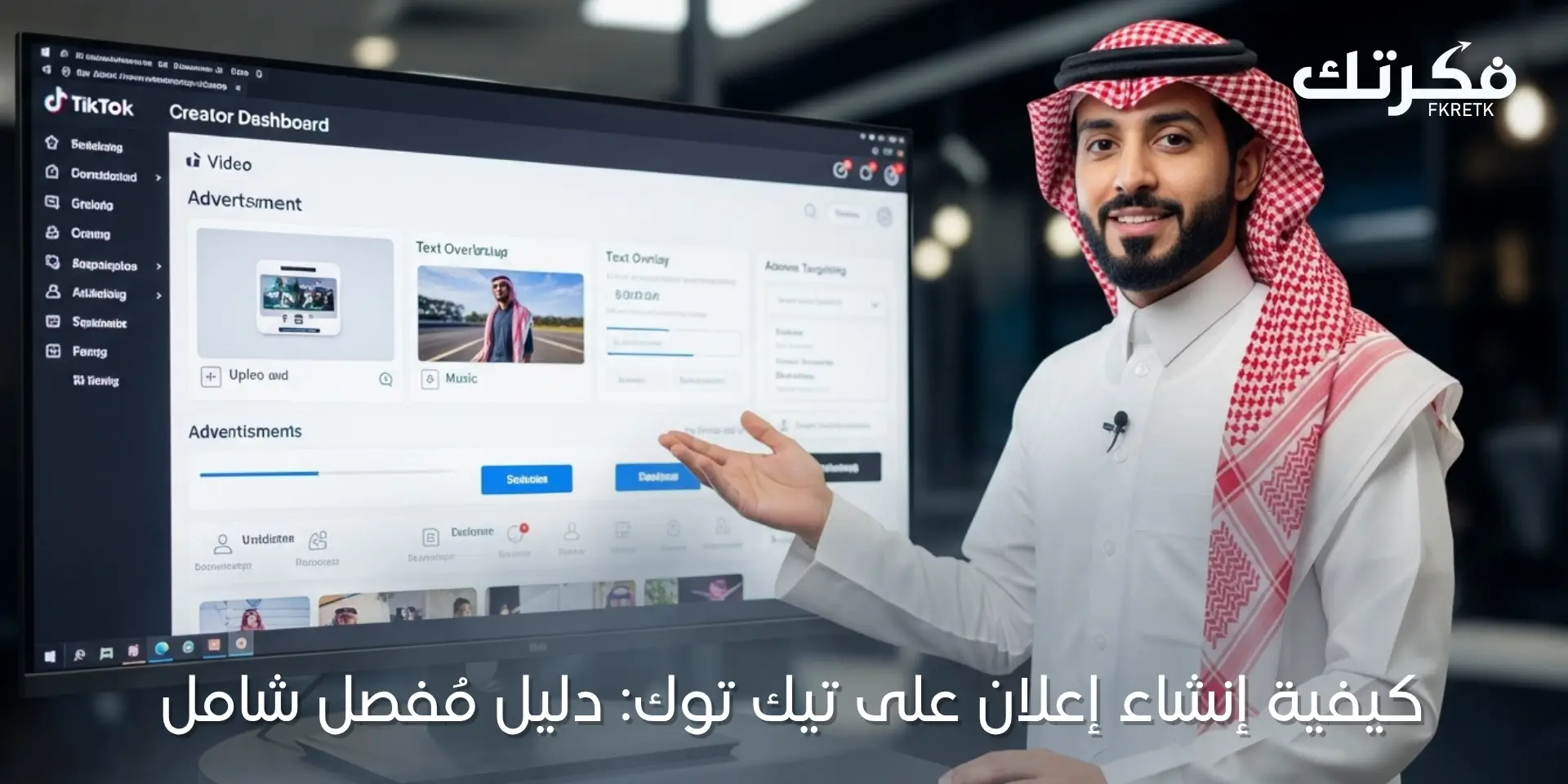 كيفية إنشاء إعلان على تيك توك