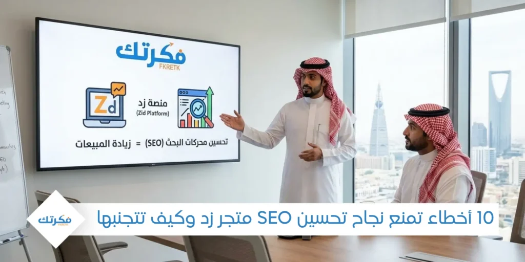 تحسين SEO متجر زد